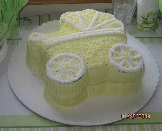 Baby shower cake