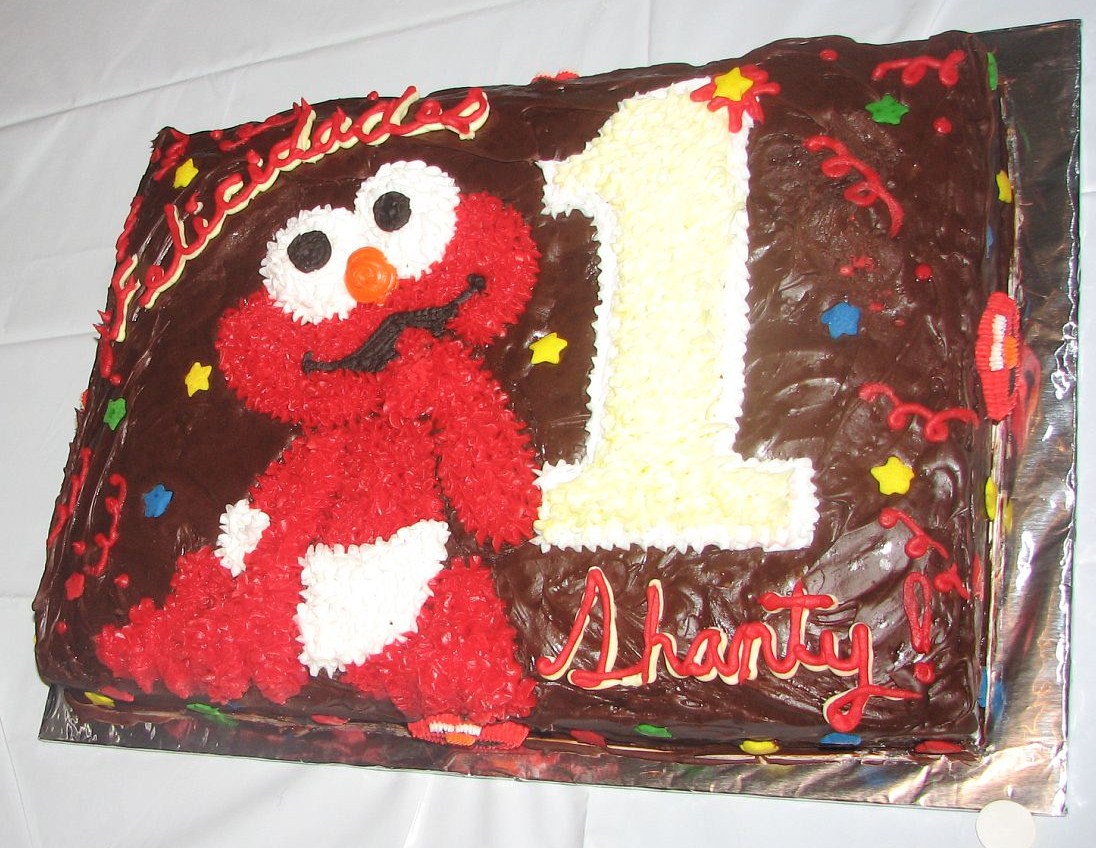 Elmo cake