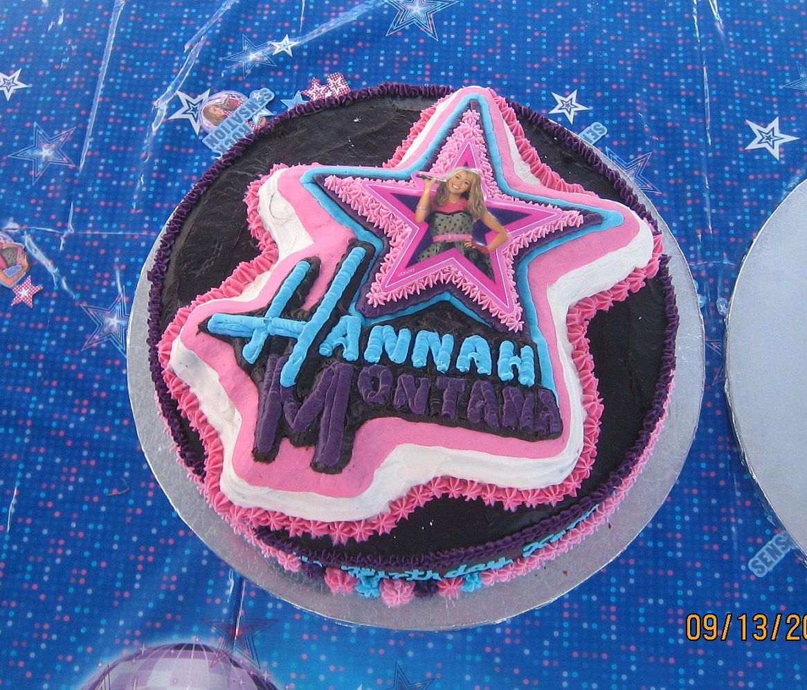 hannah montana cake